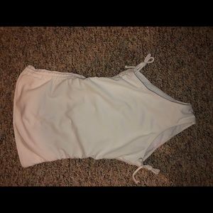 SHEIN one piece strapless swimsuit